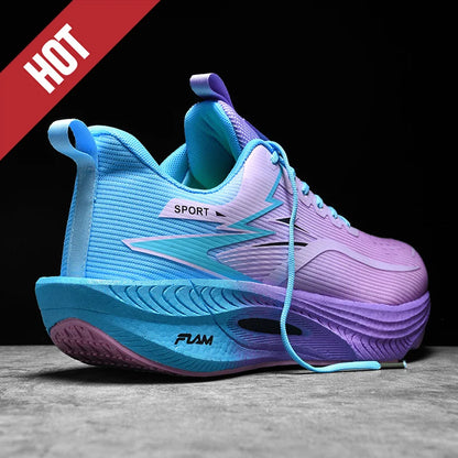 Scarpe da corsa sportive da uomo Maratona Cuscino d'aria Traspirante Leggero Comodo da donna Scarpe da ginnastica atletiche all'aperto Jogging Tenis