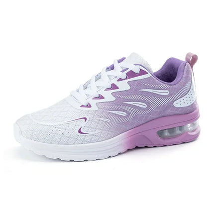 Sneaker di Donna Scarpe by passeggio Scarpe sportive da tennis traspiranti con cuscino d'aria alla moda da donna