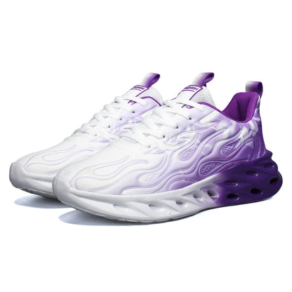 Sneaker da donna Scarpe da corsa Scarpe sportive da tennis traspiranti con suola spessa per donna