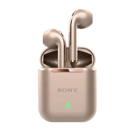 SONY J18 Auricolari Bluetooth senza fili HiFI In Ear Stereo Soundtrack Microfono Auricolari con riduzione del rumore touch impermeabile