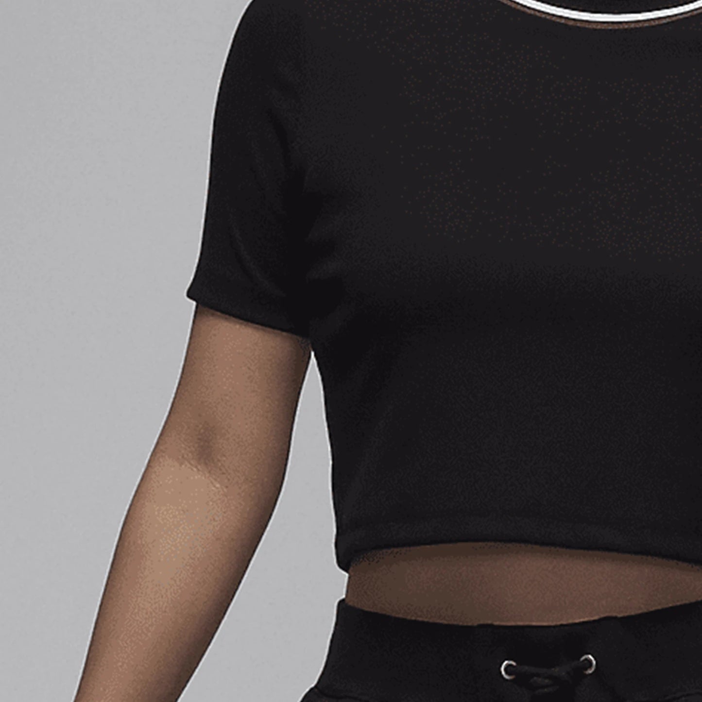 Nike casual t-shirt maniche taglio slim fit traspirante ufficiale autentico JORDAN da donna FV7090-010