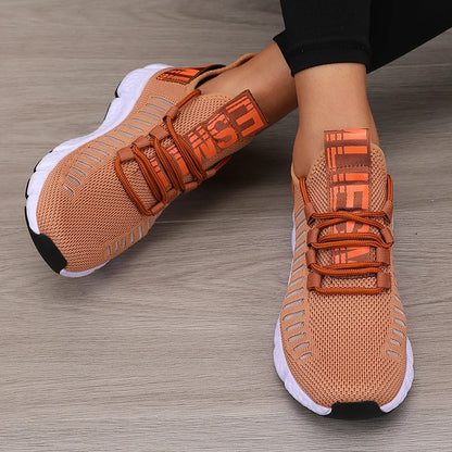Scarpe sportive da donna Mesh Leggero Morbid sweat Cintura da jogging Traspirante Moda Sport Walking Scarpe casual da tennis basse per uomo