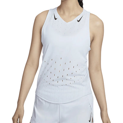Top maniche da donna Nike Ufficiale AeroSwift Dri-FIT ADV FN2505-085