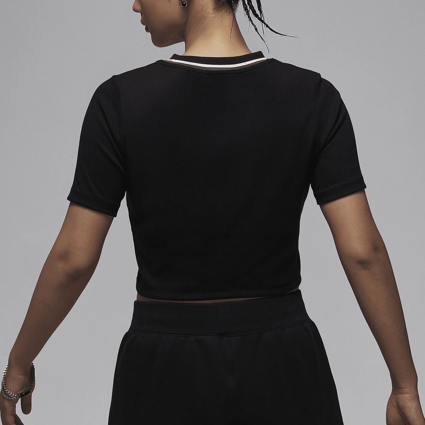 Nike casual t-shirt maniche taglio slim fit traspirante ufficiale autentico JORDAN da donna FV7090-010