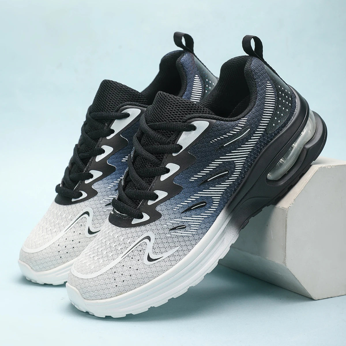 Sneaker di Donna Scarpe by passeggio Scarpe sportive da tennis traspiranti con cuscino d'aria alla moda da donna