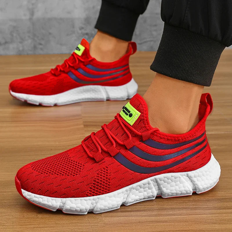 Scarpe sportive Casual da uomo Sneakers leggere e traspiranti appartamenti antiscivolo Outdoor Running Walking Tenis scarpe da Jogging atletiche