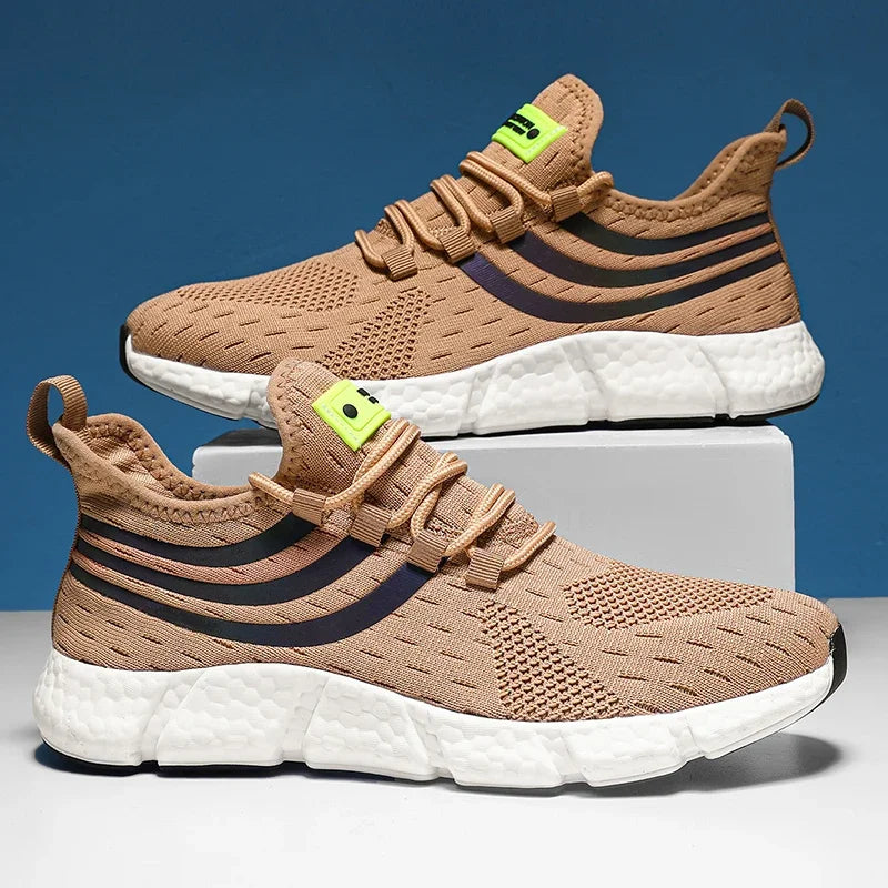 Scarpe sportive Casual da uomo Sneakers leggere e traspiranti appartamenti antiscivolo Outdoor Running Walking Tenis scarpe da Jogging atletiche