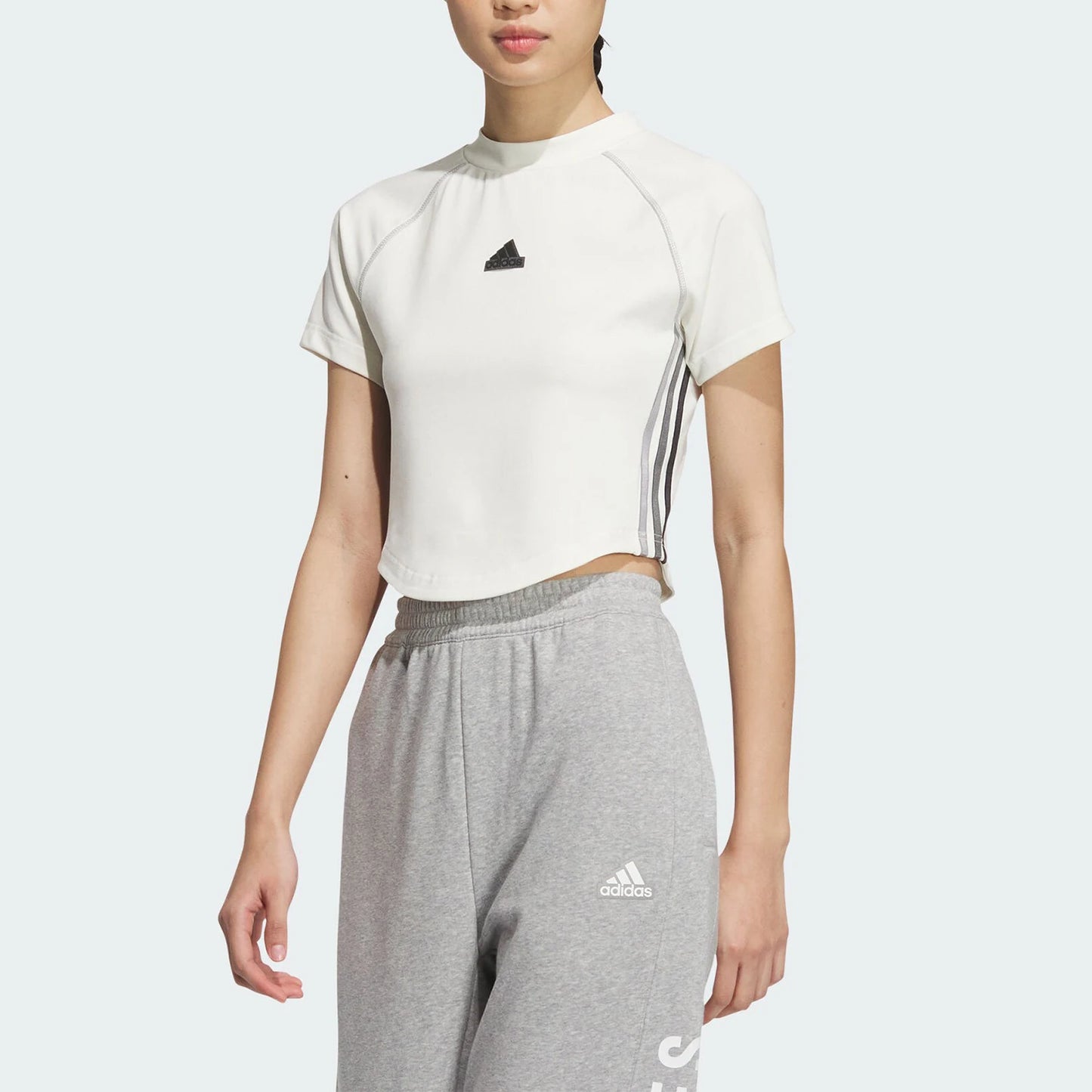 Adidas T-shirt sportiva casual a maniche corte traspirante ufficiale autentica delle nuove