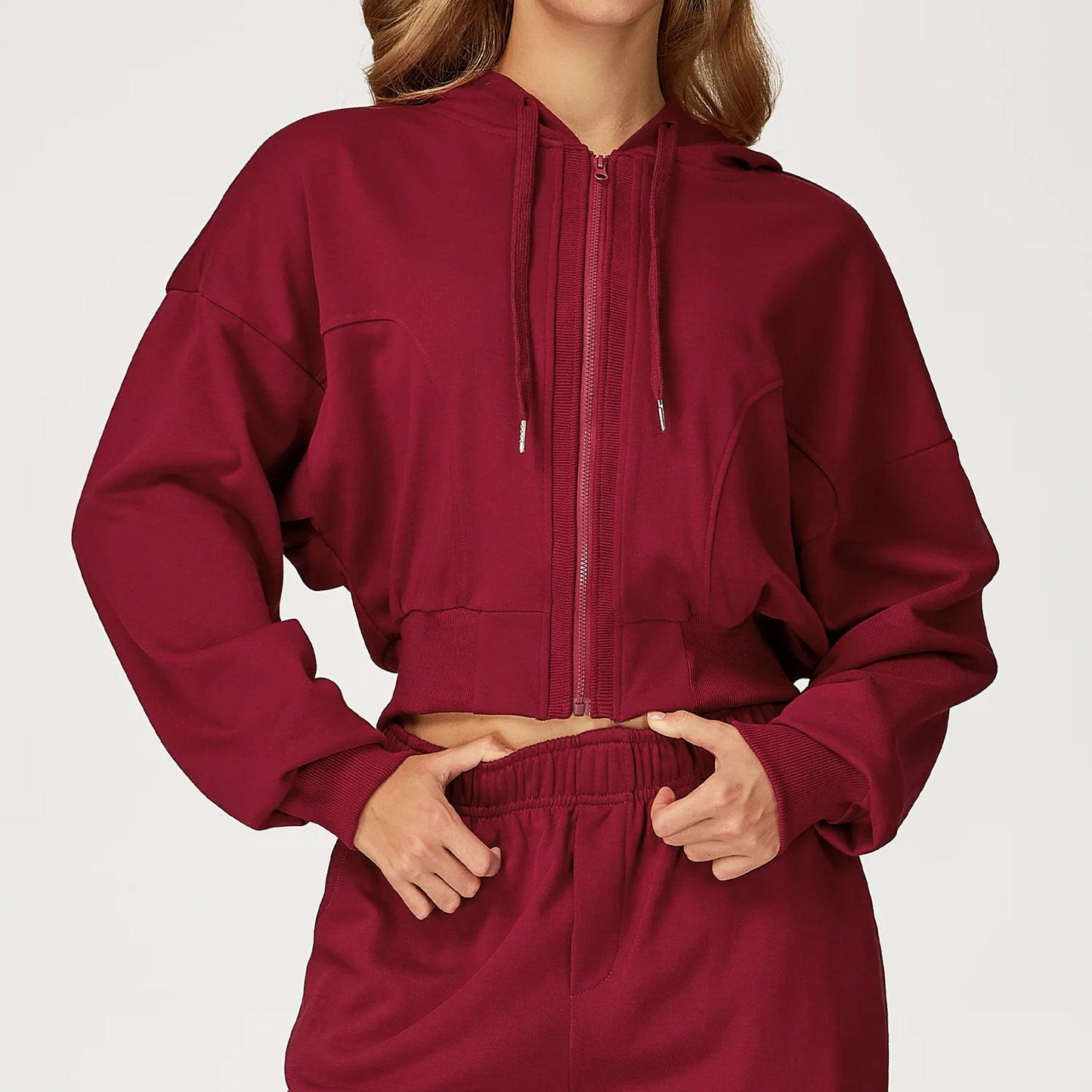 Cappotto da donna con cappuccio fitness a maniche lunghe da yoga Giacche sportive Camicie da allenamento per race Giacche sportive da allenamento per lecture femminile Abbigliamento sportivo