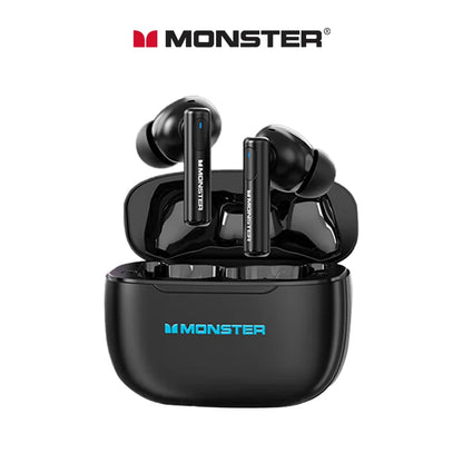 Monster XKT26 Auricolari Bluetooth 5.4 TWS Hifi Stereo Cuffie senza fili Gamer Cuffie con riduzione del rumore Auricolari sportivi 2025 Nuovo
