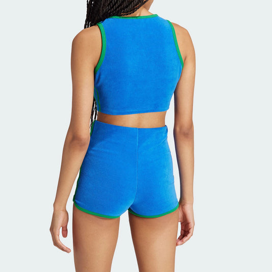 Adidas Ufficiale Genuine Originals Nuovo classico gilet senza maniche corto da donna JH0620