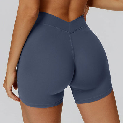 Pantaloncini da yoga, pantaloncini fitness da donna, pantaloncini da corsa, pantaloncini fitness, pantaloncini da allenamento push up da palestra, pantaloncini da ciclismo