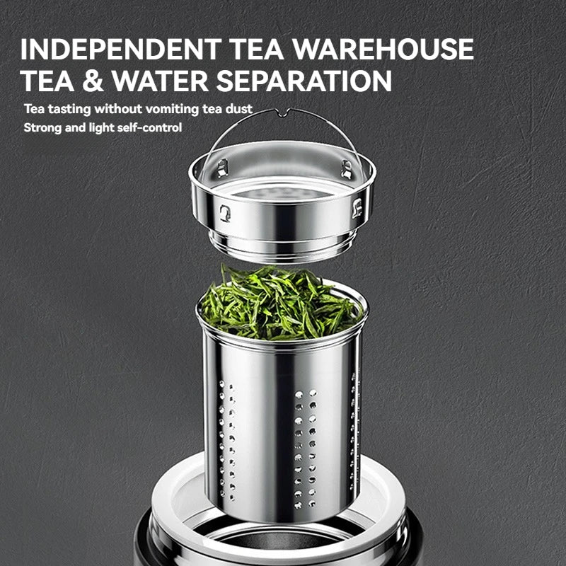 Thermos Bottiglia d'acqua Isolamento Un clic aperto Boccetta per vuoto in acciaio inossidabile Regalo per tazza da ufficio