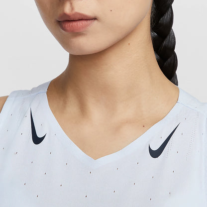Top maniche da donna Nike Ufficiale AeroSwift Dri-FIT ADV FN2505-085