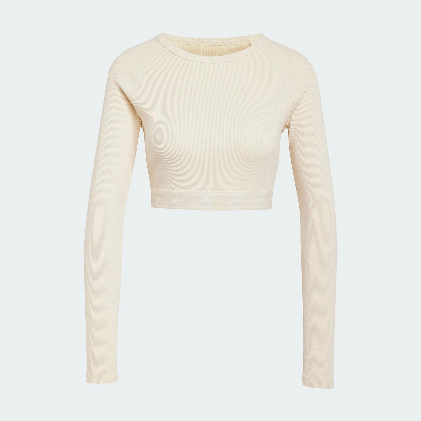 Adidas ufficiale genuino tre strisce da donna casual corto aderente manica lunga JD0013