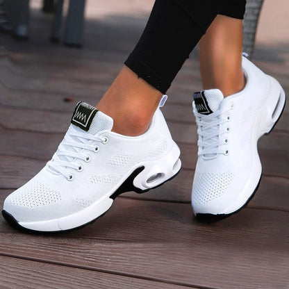 Scarpe da ginnastica casual con plateau da donna corsa scarpe traspiranti in mesh tennis sportive scarpe I'm robust vulcanizzate scarpe di lusso