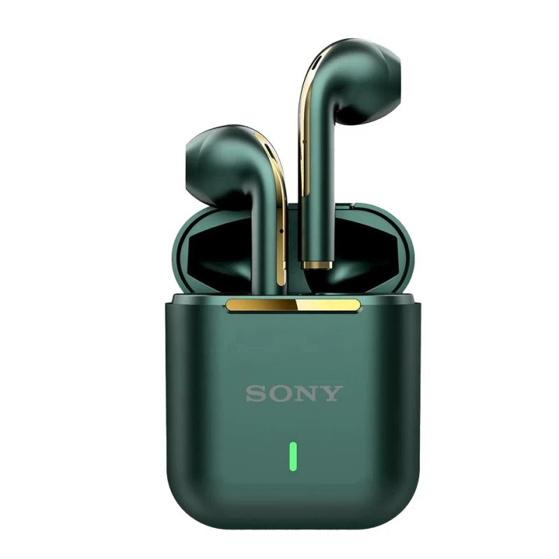 SONY J18 Auricolari Bluetooth senza fili HiFI In Ear Stereo Soundtrack Microfono Auricolari con riduzione del rumore touch impermeabile