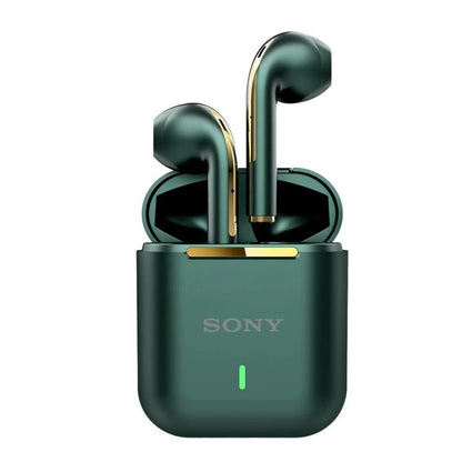 SONY J18 Auricolari Bluetooth senza fili HiFI In Ear Stereo Soundtrack Microfono Auricolari con riduzione del rumore touch impermeabile