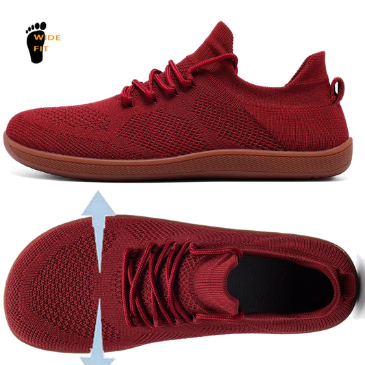 Scarpe a piedi nudi minimaliste unisex Scarpe da ginnastica leggere e traspiranti con punta larga per passeggiate casual all'aperto