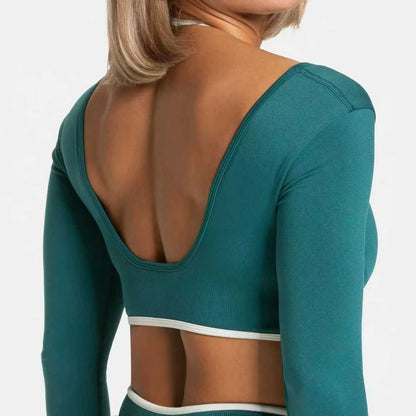 Top a maniche lunghe tinta unita piccante ragazze collant grunge goth vestiti 2000s americano retrò unico casual abito estivo da donna