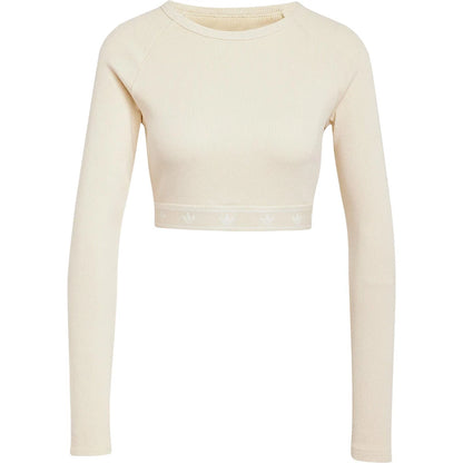 Adidas ufficiale genuino tre strisce da donna casual corto aderente manica lunga JD0013